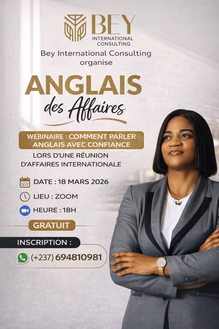 Webinaire Gratuit : Comment parler anglais avec confiance lors d’une réunion d’affaires internationale